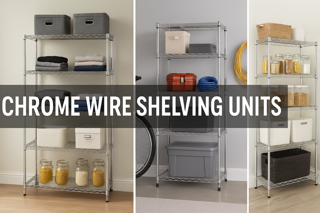 Chrome Wire Shelving Units: Durable, Stylish, and Built to Last