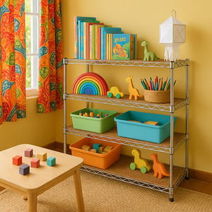 Transform Your Bookshelf with Chrome Wire Shelving: Modern Ideas for Every Room