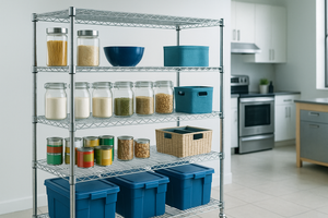 How Stimulate Living Wire Rack Shelving Optimizes Small Business Inventory in 2025