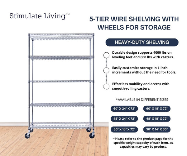 48 x 24 x 72 shelving | black wire rack | heavy duty wire shelving on wheels | 24 wire rack | Shelves shelf | Shelving shelf