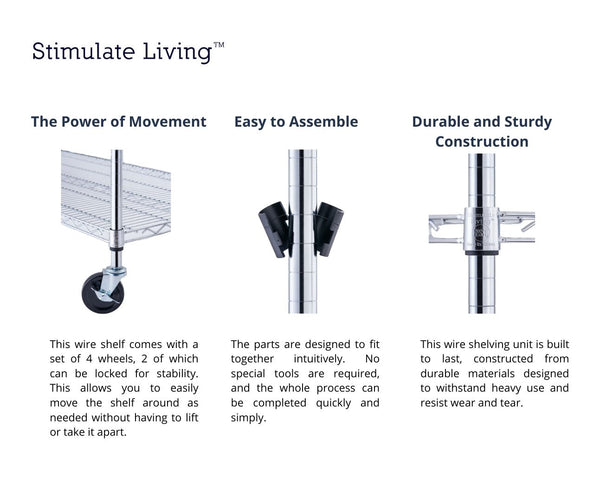 48 x 24 x 72 shelving | black wire rack | heavy duty wire shelving on wheels | 24 wire rack | Shelves shelf | Shelving shelf