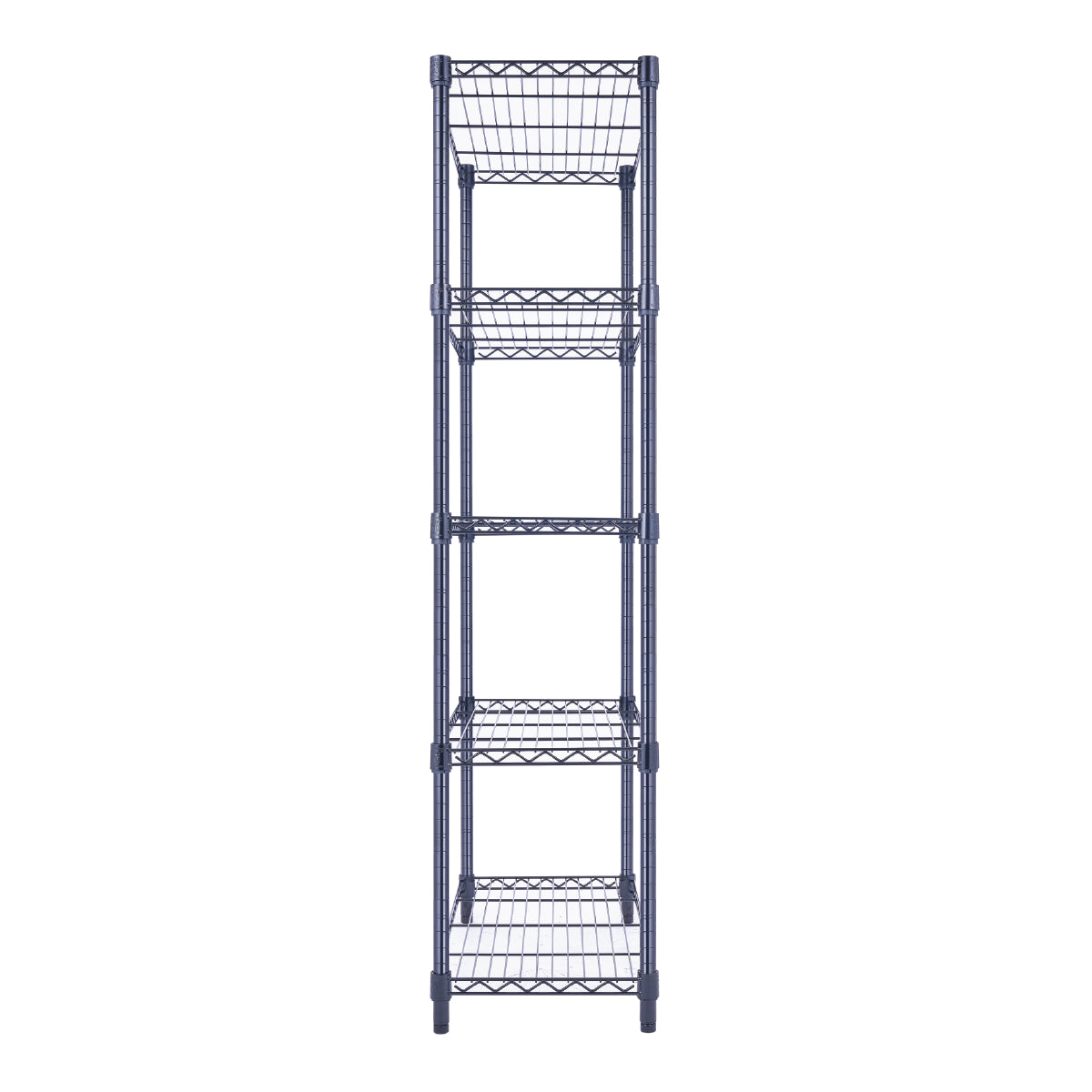Black Wire Shelving 30x14x60 Stimulate Living Black wire shelving 30x14x60 stimulate living